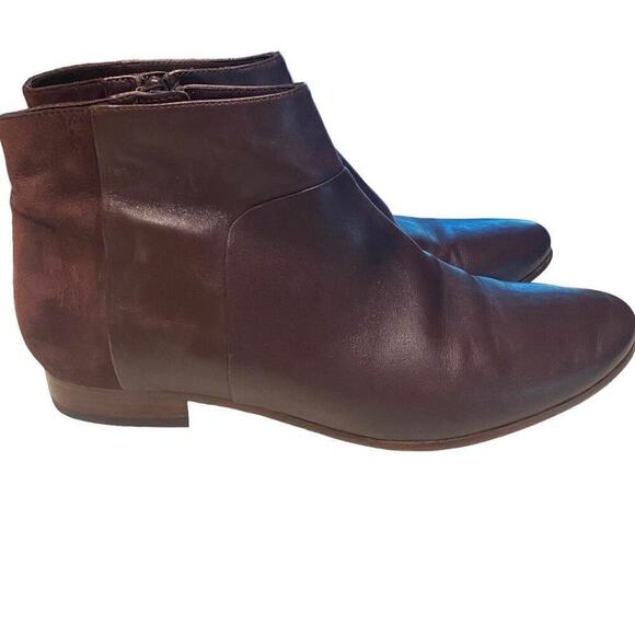 COLE HAAN "Allen Bootie" Women's Ankle Boot, 7B, Color Chestnut Brown, Leather - Picture 3 of 9